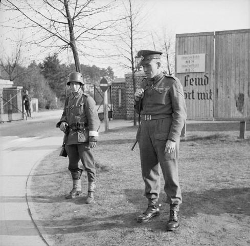 Bergen-Belsen concentration camp liberated
