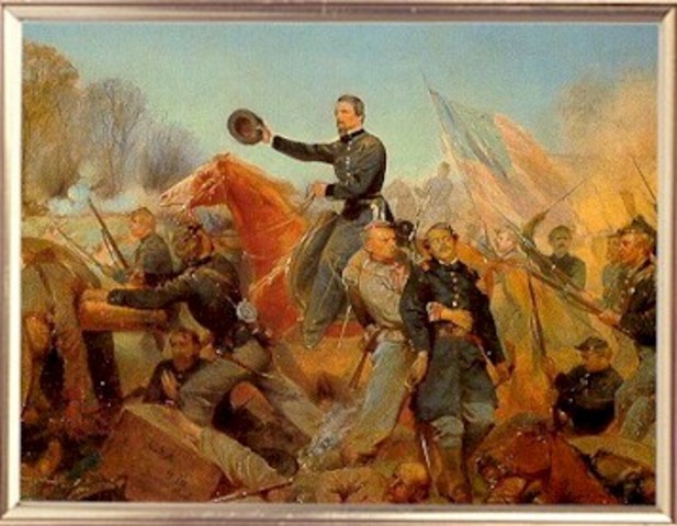 The End of Battle of Spotsylvania Court House