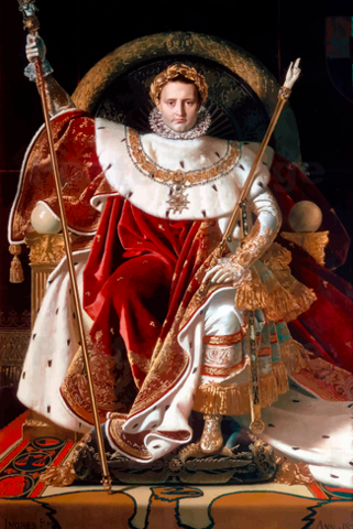 "Napoleon named Emperor of the French Empire."