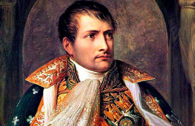 "Napoleon is exiled in Elba."