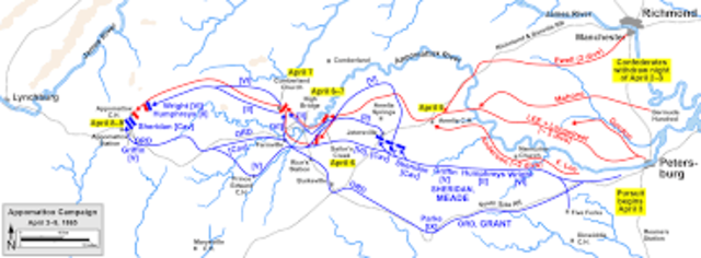 The Battle of Sailor's Creek VA