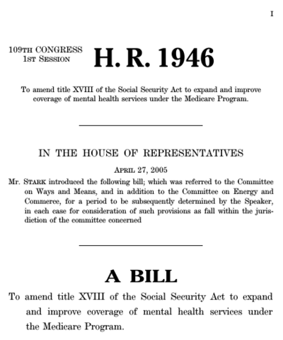 National Mental Health Act