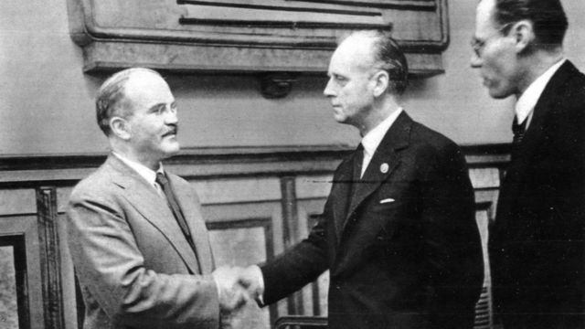 Germany and Russia at peace