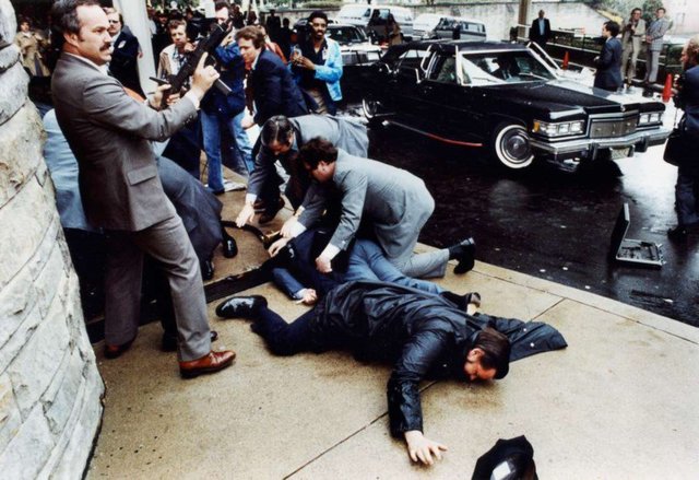 Ronald Reagan was shot.