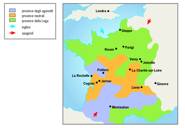 Scoppia la guerra civile francese