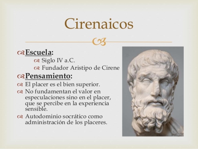 El Hedonismo - Aristipo de Cirene (436-350 A.C)