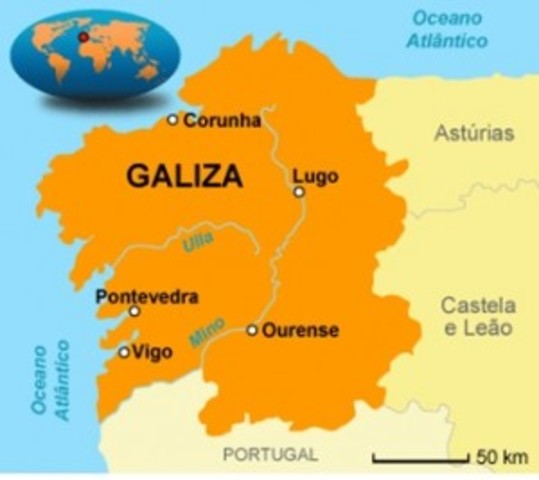 portugueses invadem a galiza