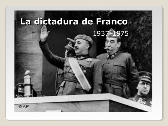 DICTADURA GENERAL FRANCO