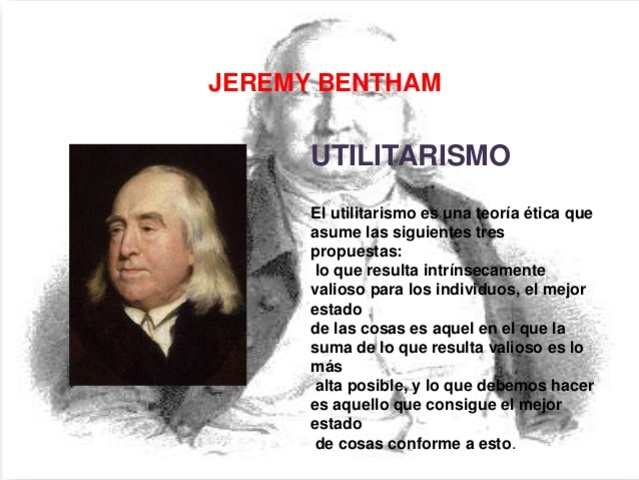 El Utilitarismo - Bentham