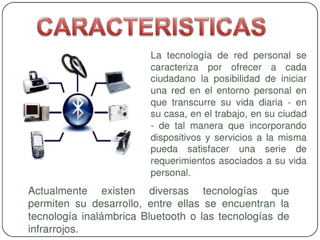 Características de  RED.