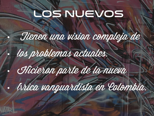 Características de los Nuevos