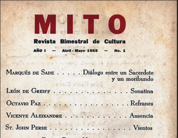 revista MITO Nadaismo