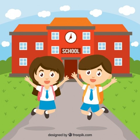 mi primer año en el colegio