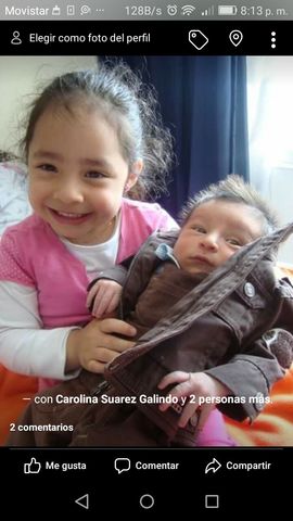 nacimiento de mi primo