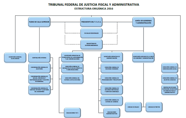 Tribunal: estructura orgánica