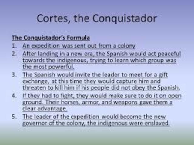 conquistadors formula