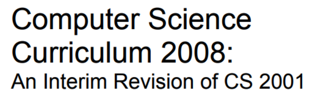 Reforma curricular AMC 2008