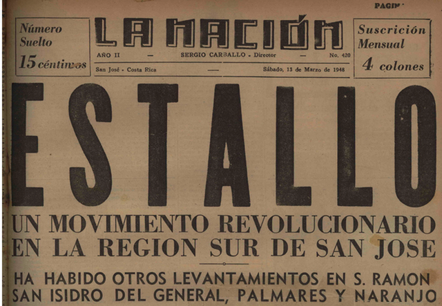 Rebeldes toman San Marcos de Tarrazú