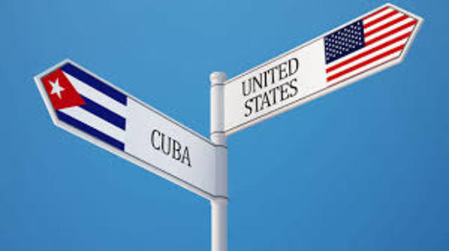 anuncian de forma inesperada que ambos (cuba y estados unidos) países reanudarán relaciones diplomáticas.
