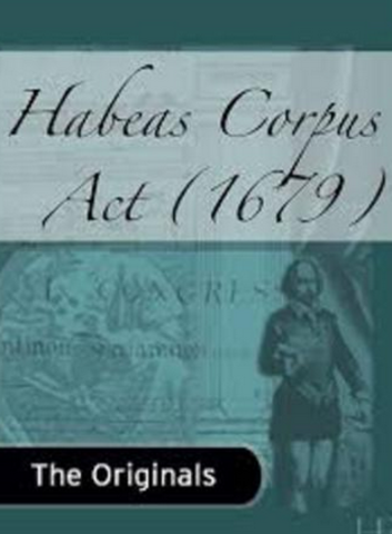 Ley de Habeas Corpus