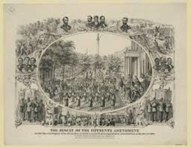 15th Amendment passed in Congress