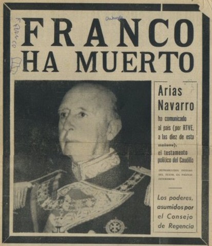 Muere Franco