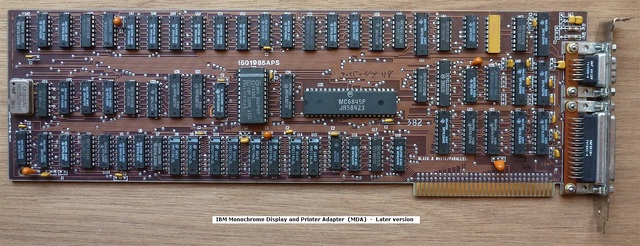 Monochrome Display Adapter