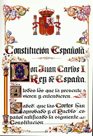 Se aprueba la constitución