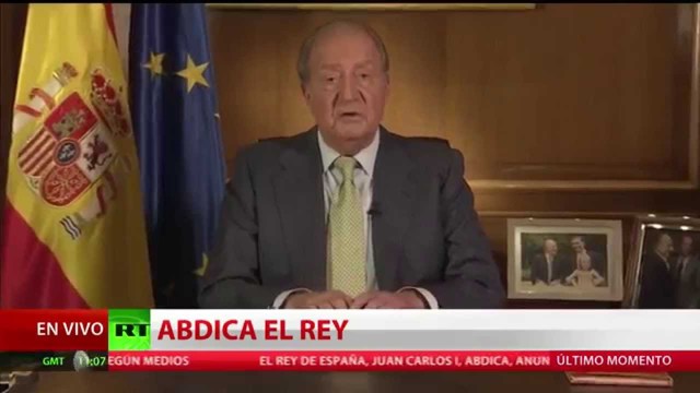 Abdica Juan Carlos I