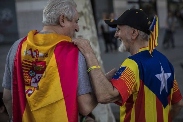 Crisis institucional en Cataluña