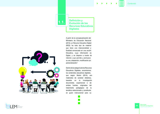 Definición y Evolución de los Recursos Educativos Digitales