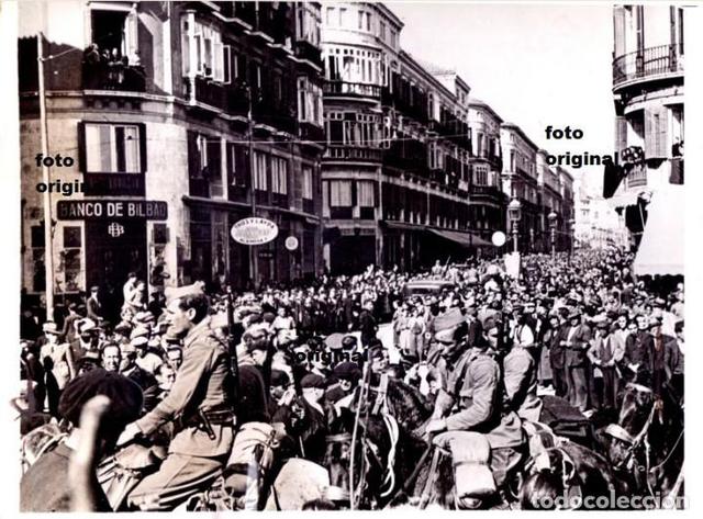 Las tropas de Franco se hacen con Málaga