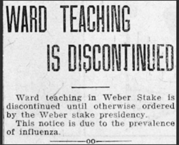 "Ward Teaching is Discontinued"