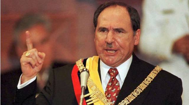 Final de presidencia