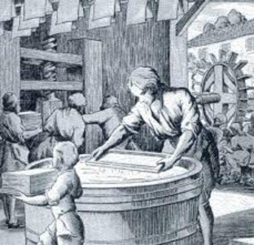 Invención del papel