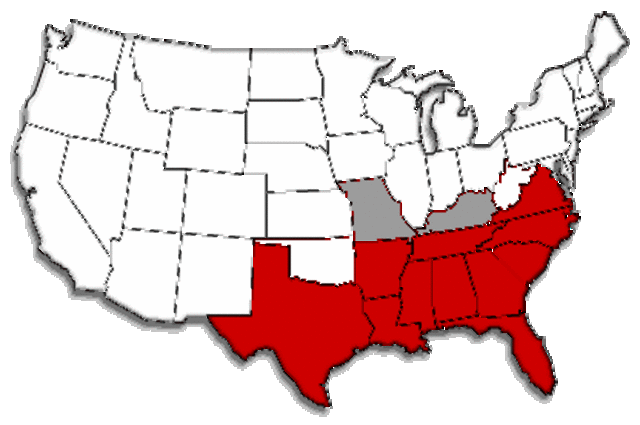 Confederates states are born