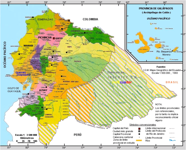 Se termina el problema territorial con Perú