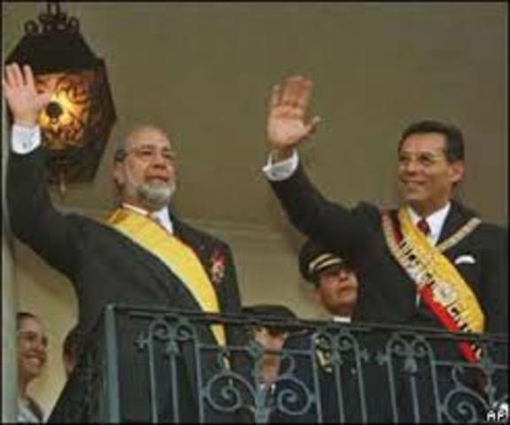 Vicepresidencia de Gustavo Noboa