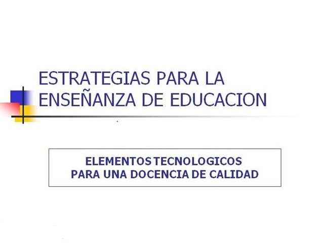 Estrategias generalizadas de calidad en esta década.