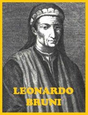 Leonardo Bruni Florencia Italia.