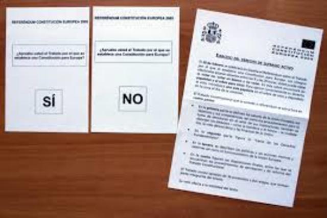 Primer referendun de España
