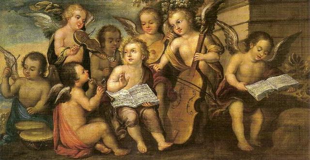 SIGLO XVII, NIÑO COMO ANGEL