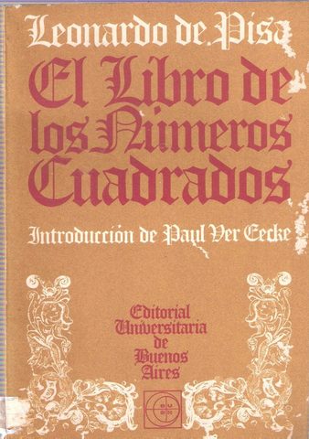 EL LIBRO DE LOS NUMEROS CUADRADOS