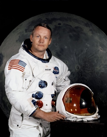 Neil Armstrong becomes the first man to walk on the moon.