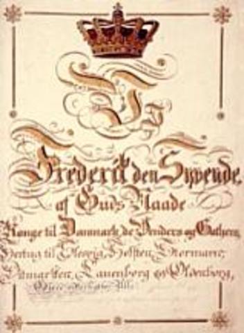 Danmarks første grundlov