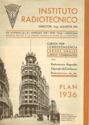 CURSOS POR CORRESPONDENCIA RADIOTECNICOS COLOMBIA