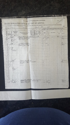 Grandma Marie came to US on USS Noordam