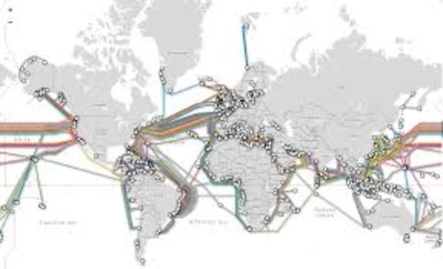 Ingreso a Red mundial de cables submarinos de fibra
