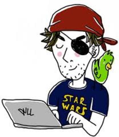 primer caso de piratería informática