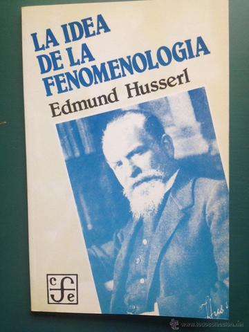 15.	LA FENOMENOLOGÍA